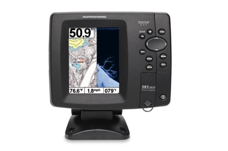 Humminbird Fishfinder 587cxi HD DI combo Humminbird Fishfinder 587cxi HD DI combo