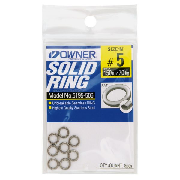 SOLID RING #6 8PK 220LB