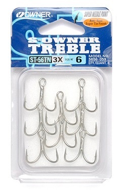 OWNER TREBLE ST56TN 3X #6 8PK