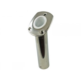 Flush Mount Rod Holder - Stainless Steel