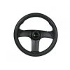 Steering Wheel - Viper Three Spoke Black PVC