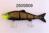 King Hit Lures 250mm Swimbait Black Gold